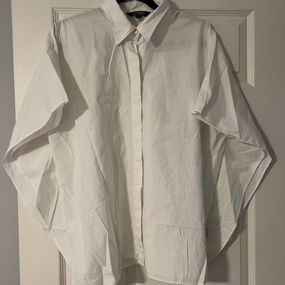 White shirt size 1x